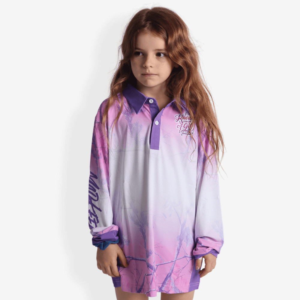 Fish Like A Girl Purple - Youth