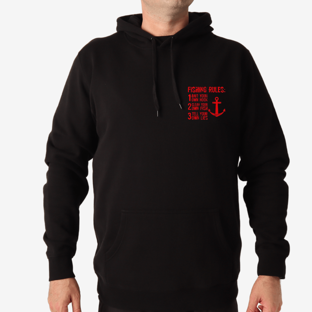 Fishing Rules Hoodie