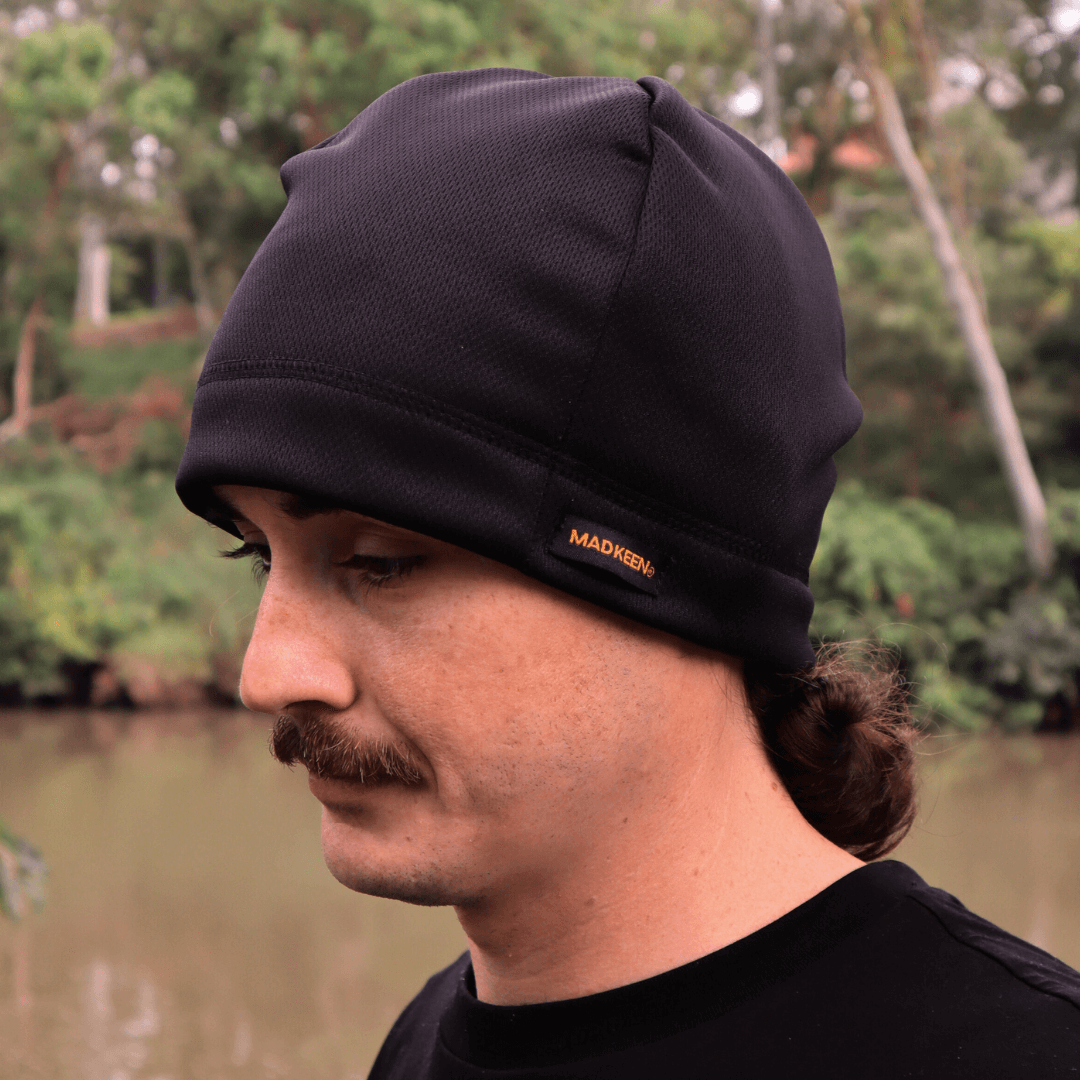 Fleece Beanie - Black Out