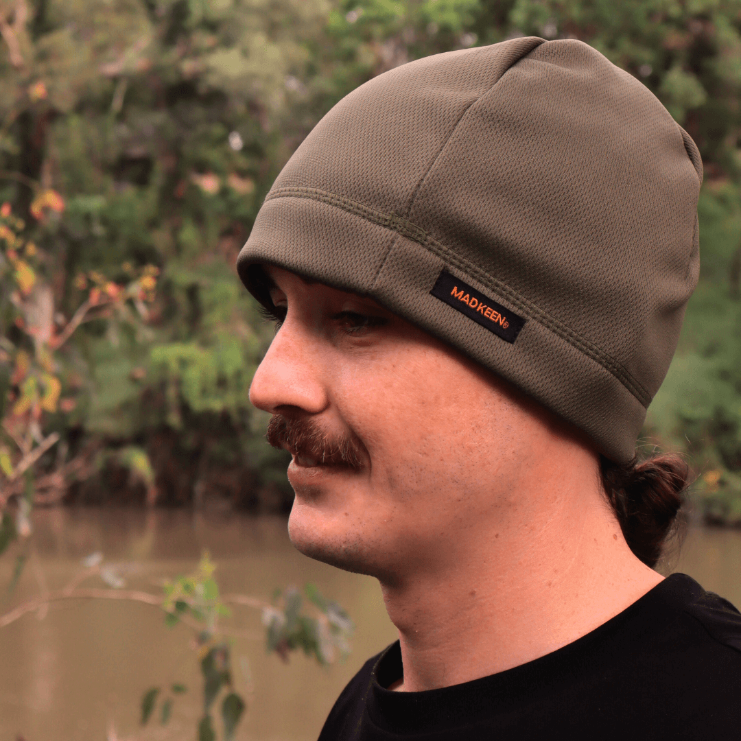 Fleece Beanie - Khaki