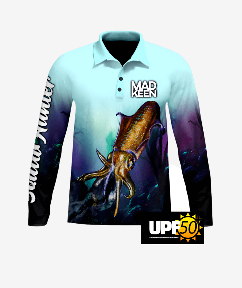 Squid Long Sleeve Polo