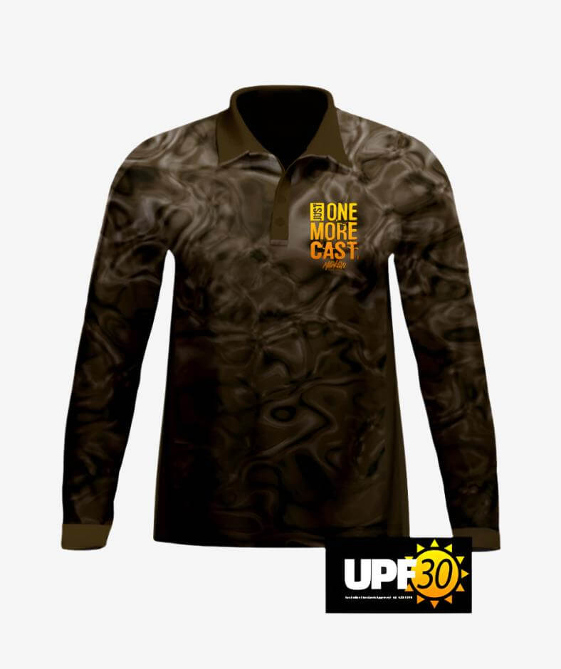 One More Cast Long Sleeve Polo