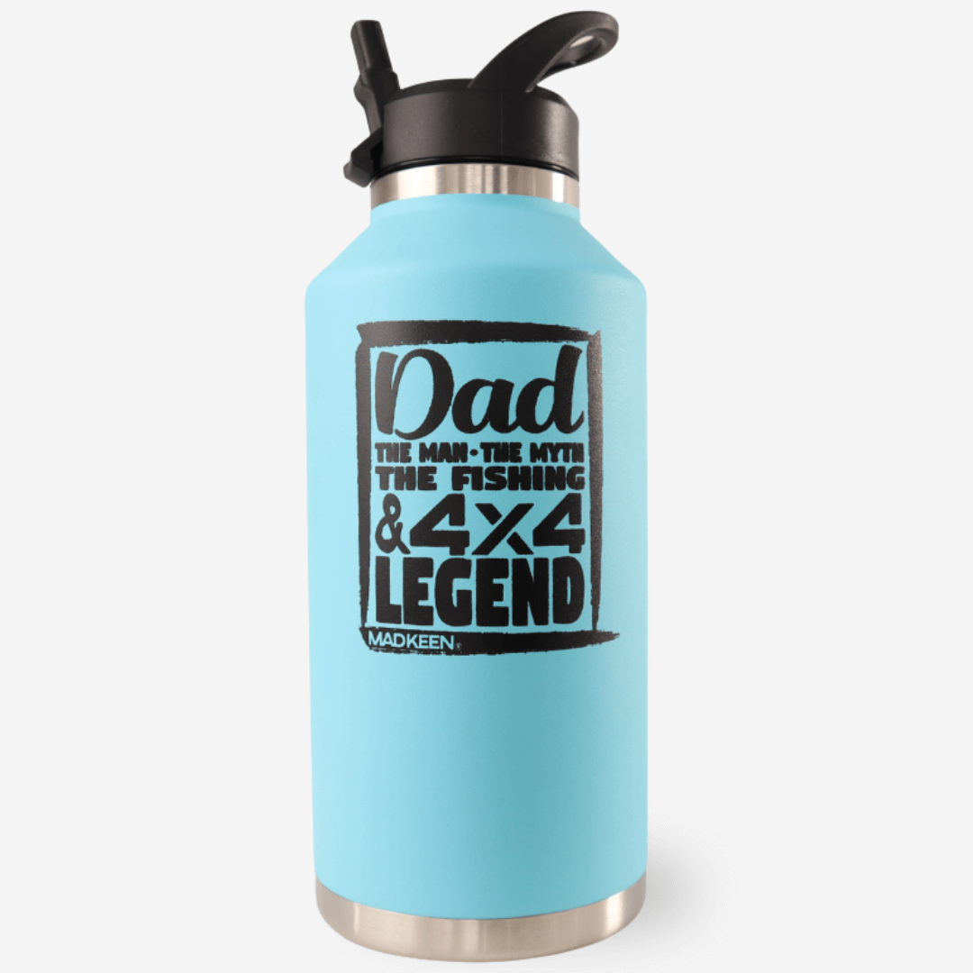 "Limited Edition" Humdinger - Dad The Myth - Blue 64 Oz