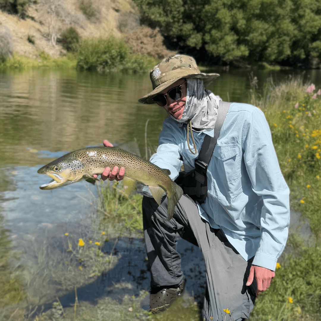 Bushman Elite - Blue Long Sleeve Polo