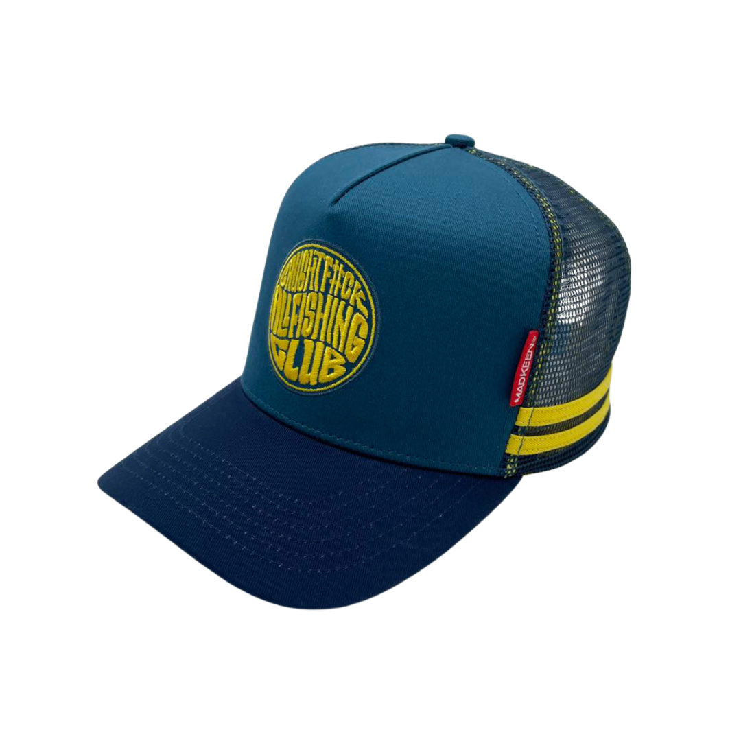 Caught F#ck all Fishing Club Trucker Hat