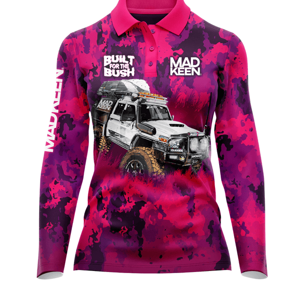 Built For The Bush Long Sleeve Polo
