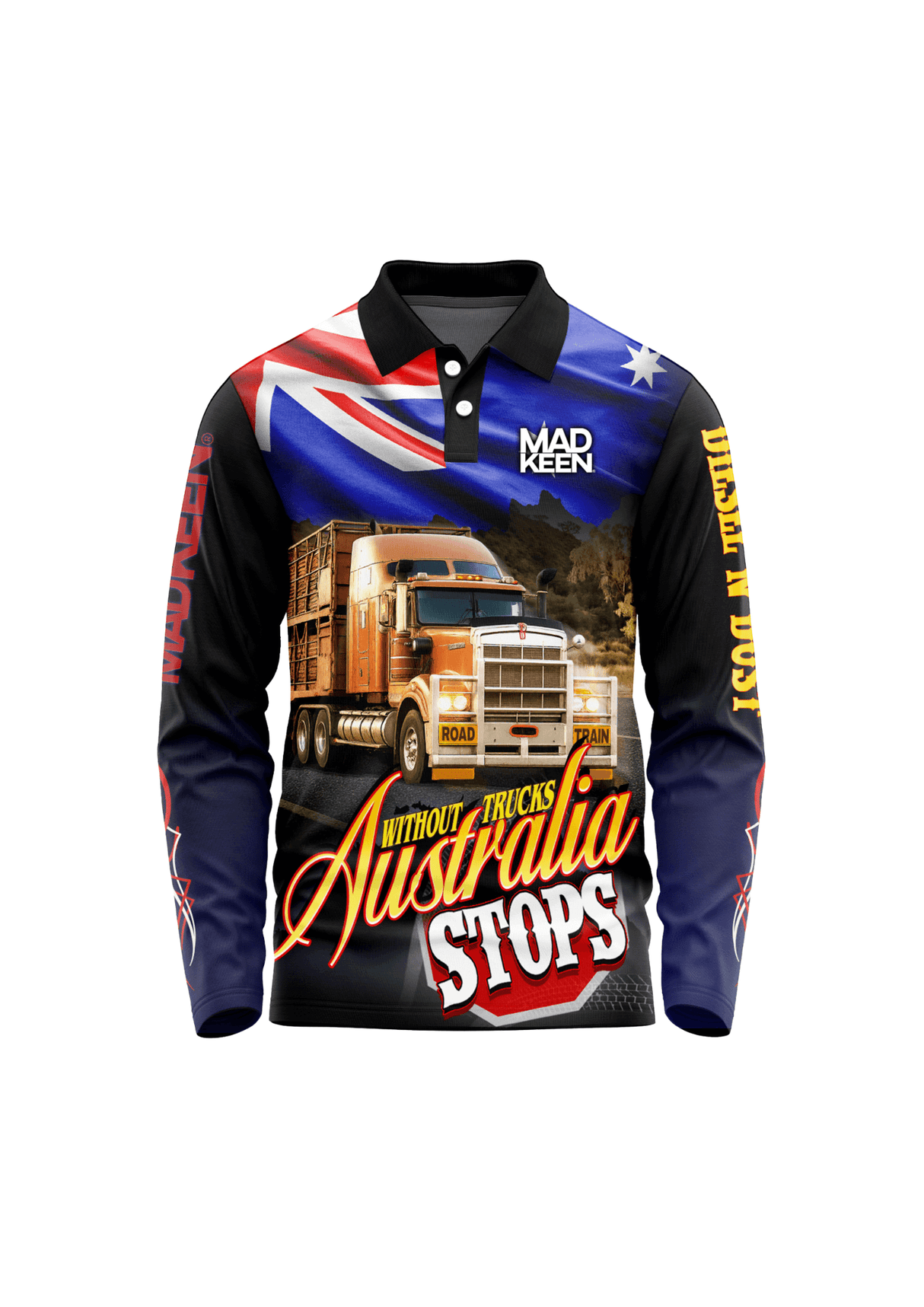 Diesel N Dust Long Sleeve Polo