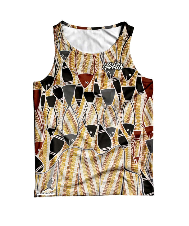 JB Brim Singlet - Mad Keen Fishing
