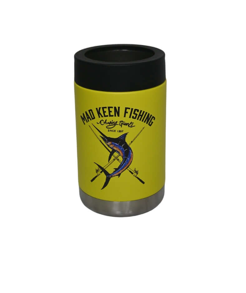 Cracka Tinnie - Chasing Giants - Lime 14 Oz - Mad Keen Fishing