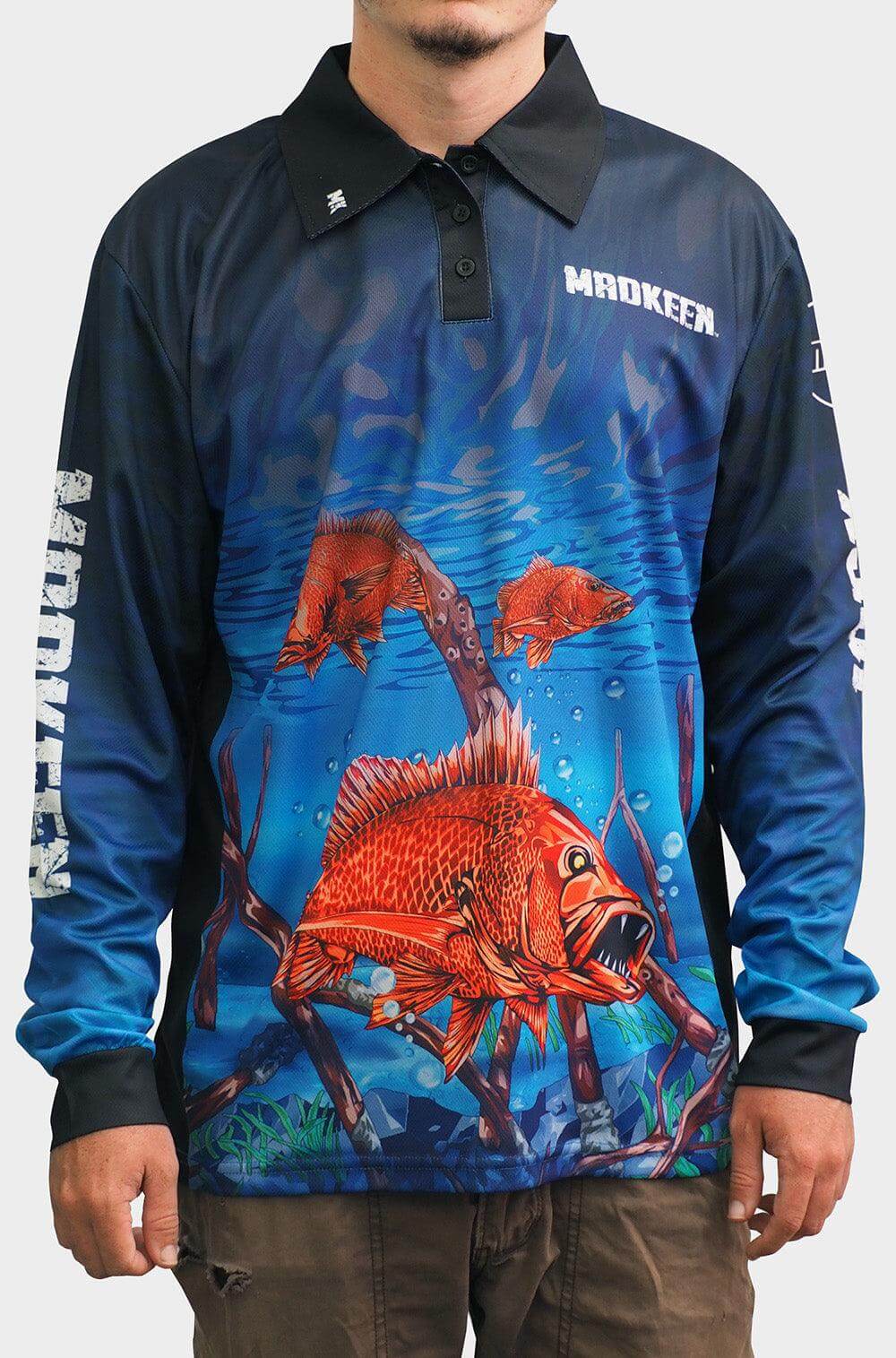 MK Jack Long Sleeve Polo Deal - Mad Keen Fishing