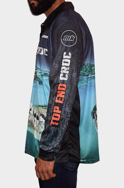 Top End Croc Long Sleeve Polo Deal - Mad Keen Fishing