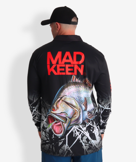 Barra Addict Red Long Sleeve Polo