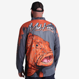 Coral Trout Long Sleeve Polo