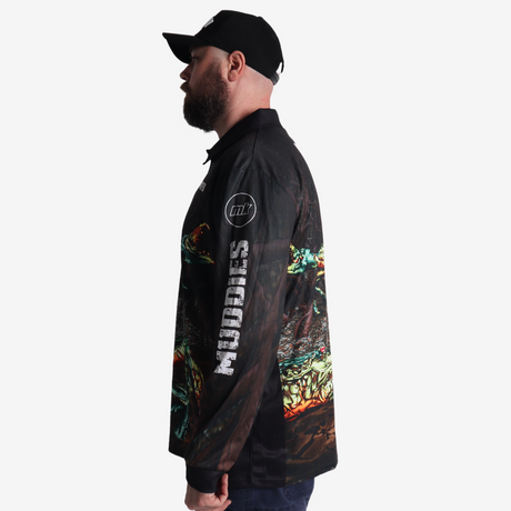 Mud Crab Long Sleeve Polo