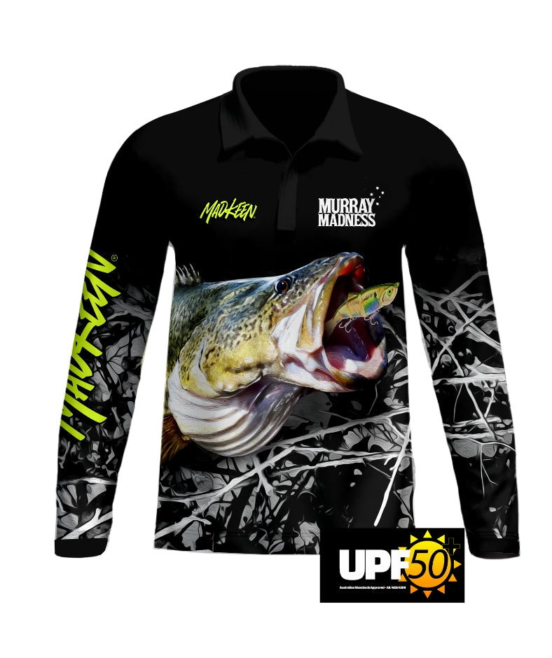 Murray Madness Long Sleeve Polo Deal – Mad Keen Fishing