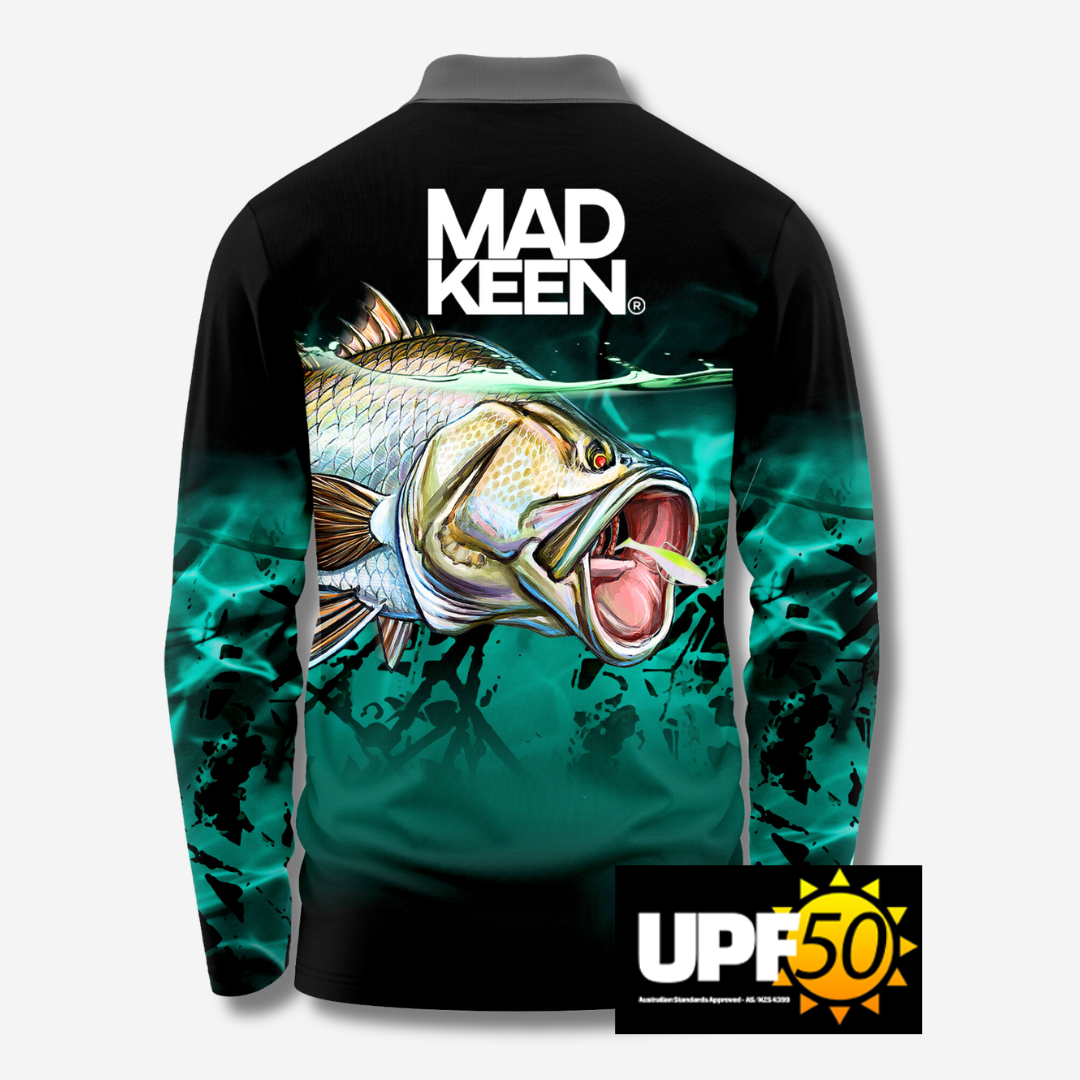Barra Addict Green Long Sleeve Polo