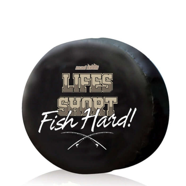 Life's Short Fish Hard Wheel Cover