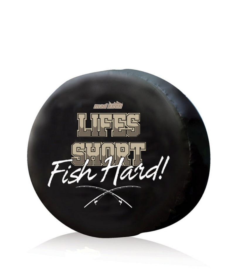 Life's Short Fish Hard Wheel Cover