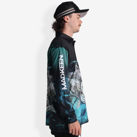 Dhu Fish Long Sleeve Polo