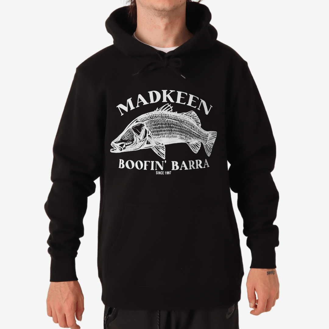 Boofin Barra Hoodie – Mad Keen Fishing