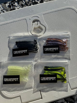 3.5 Inch GrubSpot Soft Plastics