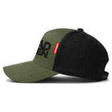 Green Black Brand Cotton Hat