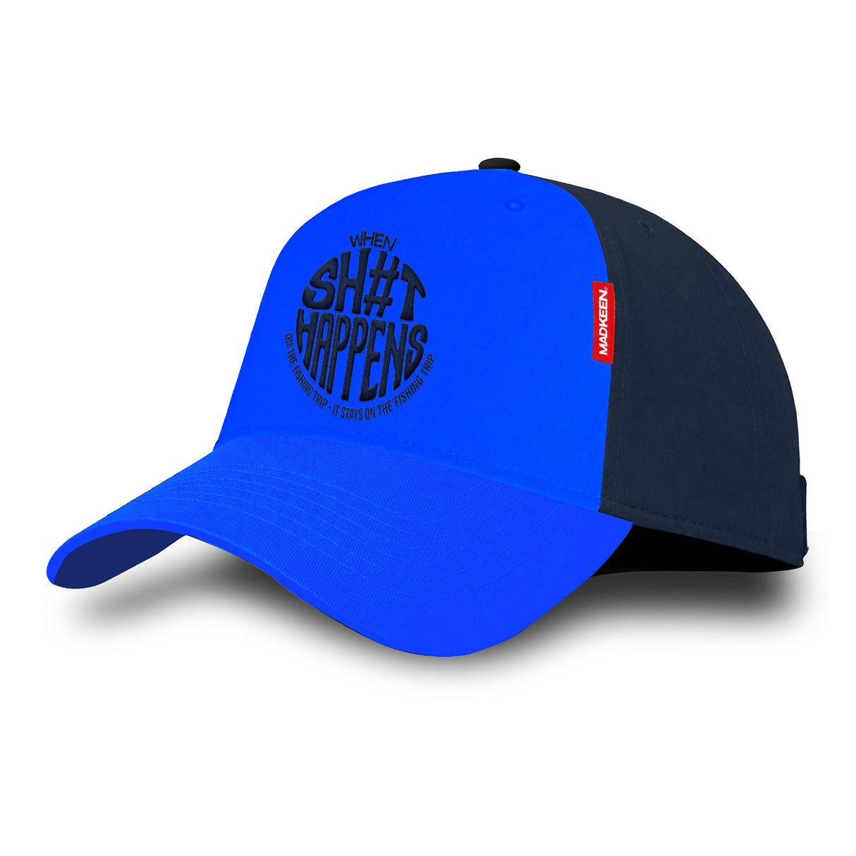 Blue Sh#t Happens Cotton Hat