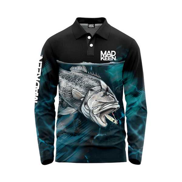 Dhu Fish Long Sleeve Polo