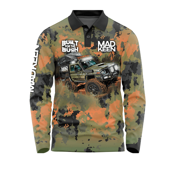 Built For the Bush Long Sleeve Polo