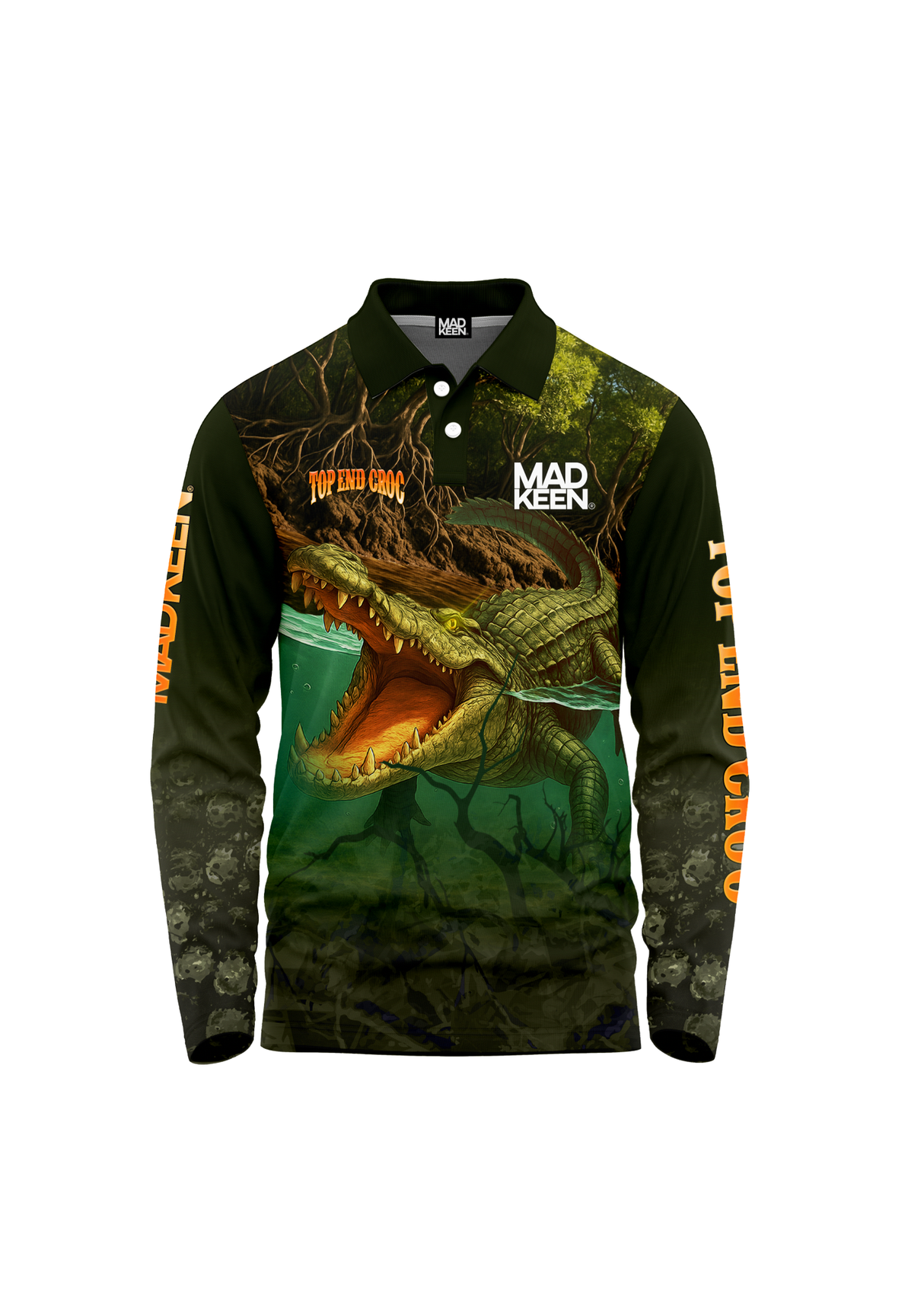 Top End Croc 25 Long sleeve polo