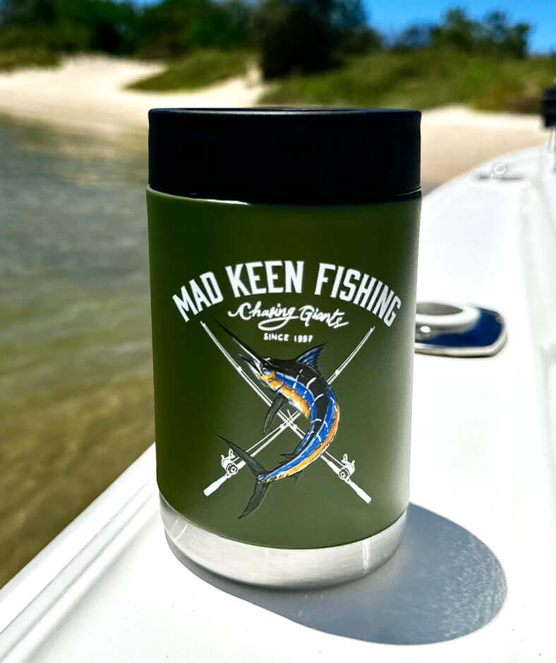 Free Gift Cracka Tinnie - Chasing Giants - Khaki 14 Oz