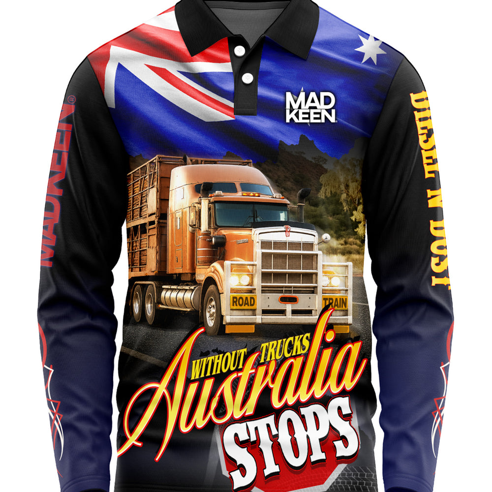 Diesel N Dust Long Sleeve Polo