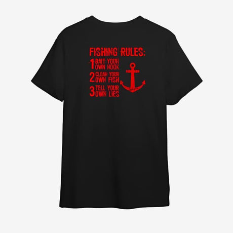 Fishing Rules Tee - Mad Keen Fishing 