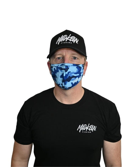 MK Blue Camo - Mad Keen Fishing 