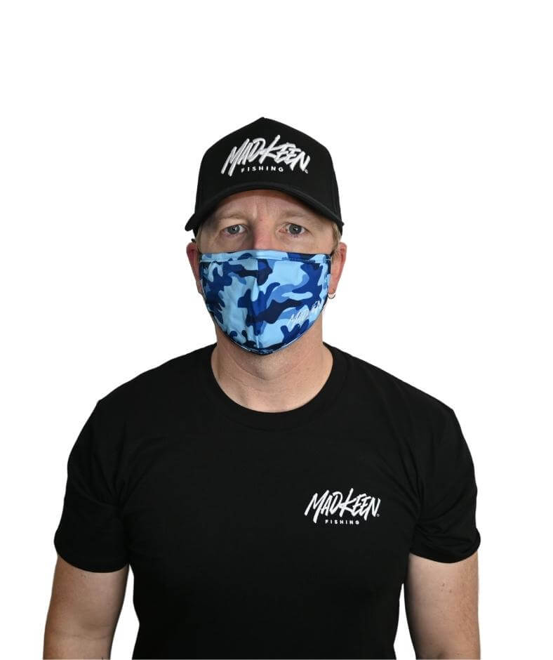 MK Blue Camo - Mad Keen Fishing 