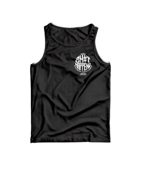 When Sh#t Happens Singlet - Mad Keen Fishing 