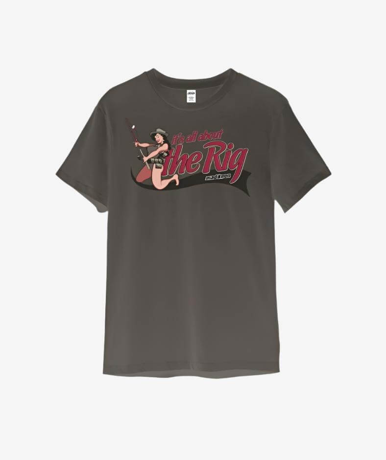 It's All About The Rig Short Sleeve Tee Deal - Mad Keen Fishing 