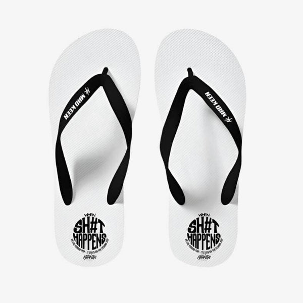 Sh#t happens thongs - Mad Keen Fishing 