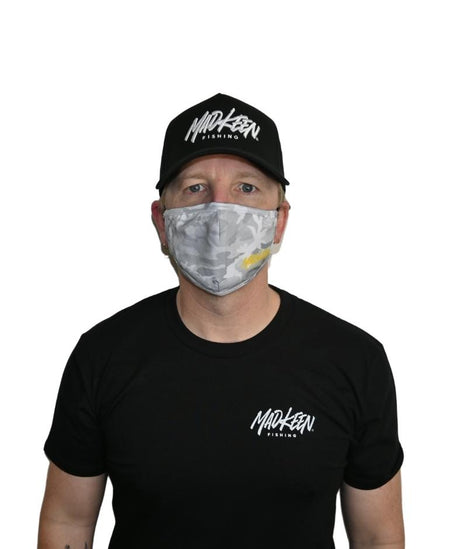 MK White Camo - Mad Keen Fishing 