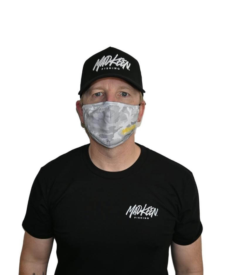 MK White Camo - Mad Keen Fishing 