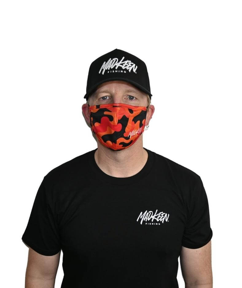 MK Orange Camo - Mad Keen Fishing 