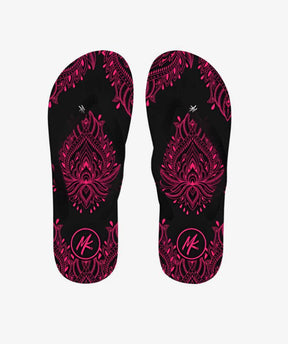 Ladies Mad Keen Pink thongs - Mad Keen Fishing 
