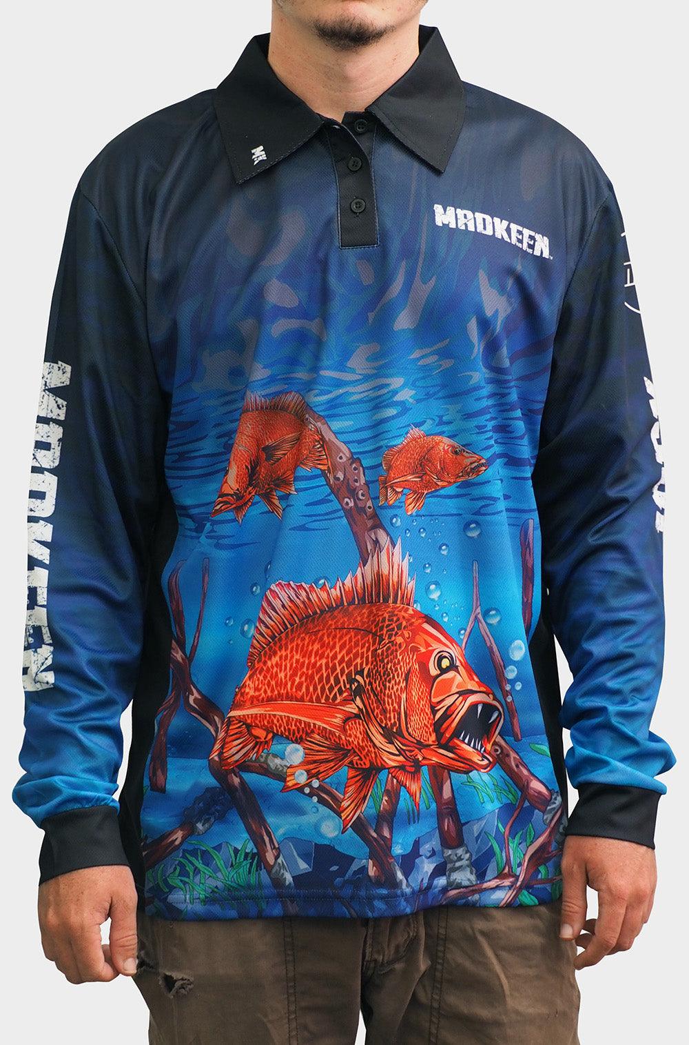 MK Jack Long Sleeve Polo Deal - Mad Keen Fishing 